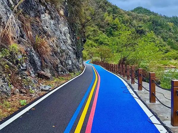 嘉善彩色沥青道路