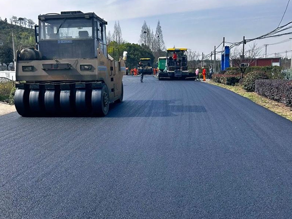 嘉善杭州余杭区城区沥青道路改扩建工程竣工验收